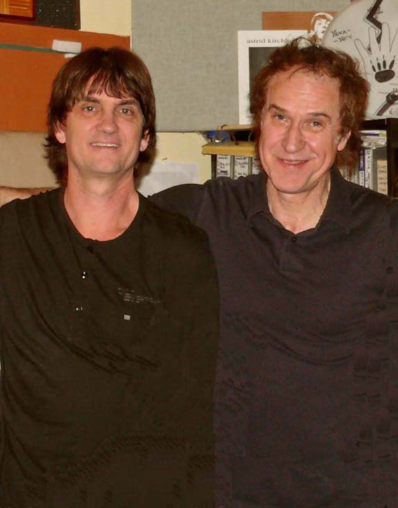Pat with Ray Davies, Nashville, April 2007